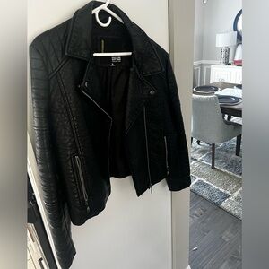 Stylish Black Leather Jacket